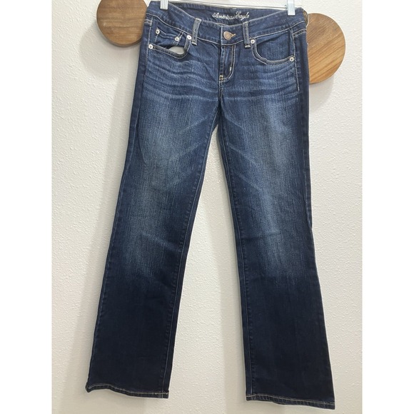 American Eagle Outfitters Denim - American Eagle Favorite Boyfriend Blue Denim Jeans Pants Woman's Size 4